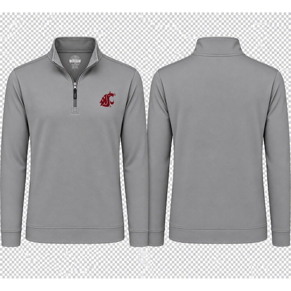 Washington State Cougars 1/4 Zip Size Small